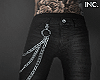 inc. Ripped Black Jeans