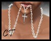 Mouth Chain Cross *S M
