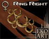 Designed Gold Ring R.