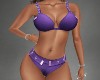 Belted Purple Bikini RL