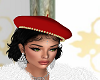RED GLD BERET RIGHT SIDE
