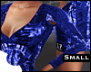 Sequin Dress-Cobalt