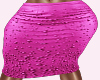 pink leath pencil skirt