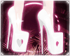 [Heart] Heels White