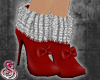 Christmas Elf Boots Red