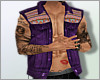 S| Aztec Purple Vest