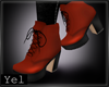 [Yel] Rusty red boots