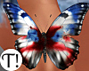 T! USA Hand Butterfly