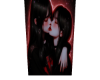 +R+girl love cutout