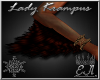 Lady Krampus Arm Fur