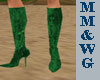 *MM* Sumting Green Boots
