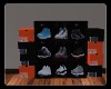 BLK MALE SHOE RACK