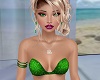 Green Glitter Top