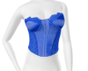 Crop Tube Blue