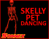 Skeleton pet dancing