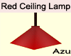 Red Ceiling Lamp