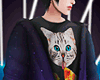 P Jacket x Galaxy Cat