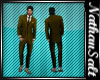 brown full suit