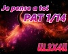 Je pense a toi/romance