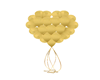 Gold Heart Balloons
