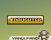 [VP] DAUGHTER in gold