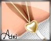 ~A: Heart'Gold Necklace