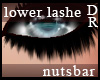 n: lower bushy lashesDR