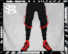 Bottoms Red/ BLack