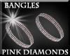 Pink Diamond Bangles