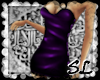 [SL]sexy mini dress purp