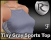 Tiny Gray Sports Top
