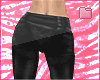 ❥ Black Leather Pants