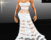 jole sexy white dress