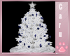 *C* White Christmas Tree