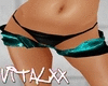 !V Storm Low Shorts Teal