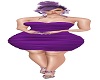 MY Elegant Purple Dress