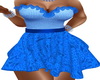 Sassy Blue Sweet Dress