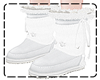 (OM)Fur Boots White