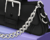 K* Black Chain Handbag