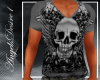AD1) Skull shirt black