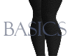 BASICS BLACK LEGGINGS