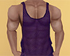 Purple Mesh Tank Top 6 M