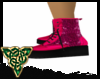 Andi Pink Sparkle  Boots