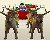 Boy on Santa Sleigh