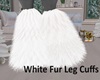 White Fur Leg Warmers