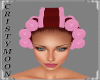 *CM* HAIR ROLLERS - RED