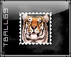 Tigerhead stamp