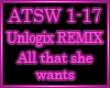 All that she wants REMIX