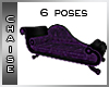 Purple Chaise (6 poses)