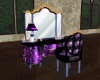 Purple Butterfly Dresser